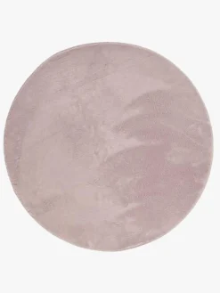 KMCarpets Gulvtæppe Rund 160, Soft Dusty Pink