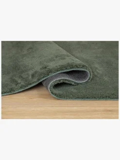 KMCarpets Gulvtæppe 140x200 Soft, Smaragdgrøn