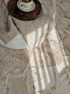 KMCarpets Heaven Deluxe Gulvtæppe 140x200, Natur