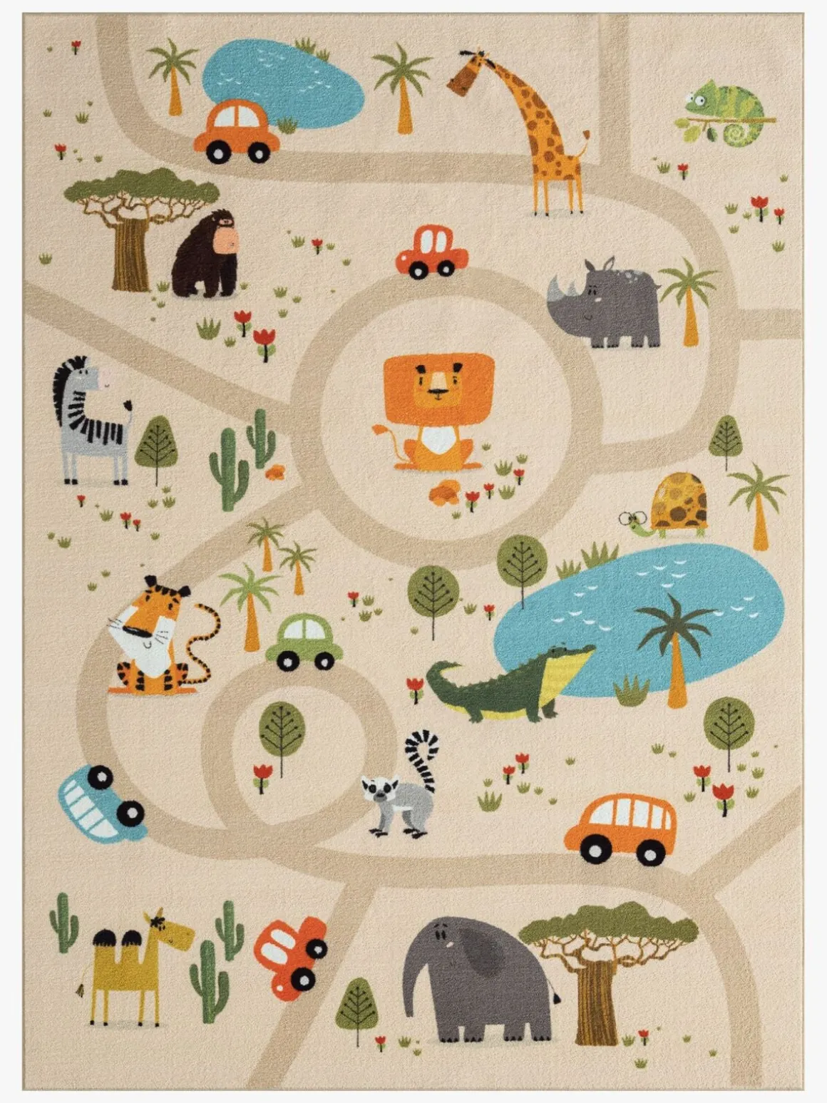 KMCarpets Vejtæppe 140x200, Linne