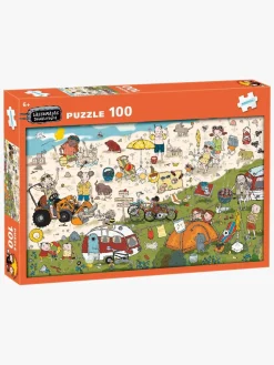 Kärnan LasseMajas Detektivbyrå Puslespil 100 Brikker