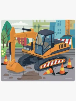 Kärnan Rammepuslespil Køretøjer 12 Brikker