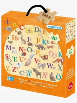 Kärnan Træpuslespil ABC Dyr 40 Brikker