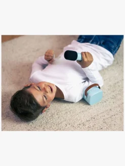 Lalarma Bluetooth-højttaler med Trådløs Mikrofon, Blå