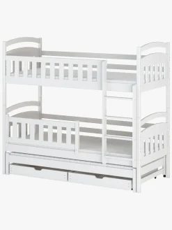 Lano Meble BLANKA Tribbelkøjeseng 90x200, Hvid