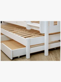 Lano Meble BLANKA Tribbelkøjeseng 90x200, Hvid