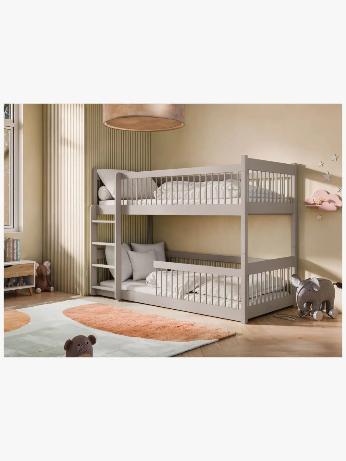 Lano Meble BOSTON Køjeseng 90x200, Cashmere