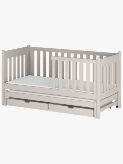 Lano Meble KAJA  Udtrækkelig Dobbeltseng 90x200, Cashmere