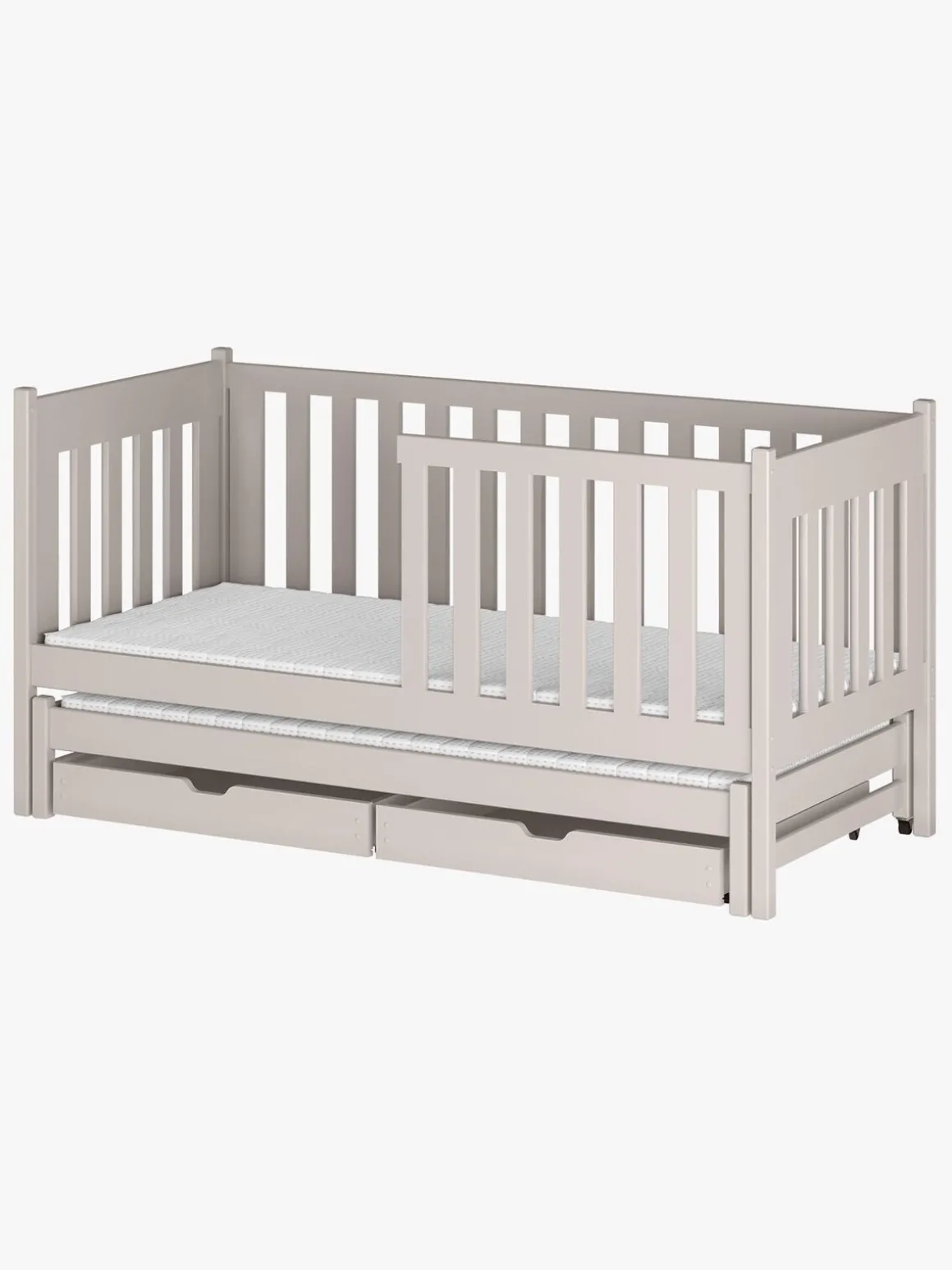 Lano Meble KAJA Udtrækkelig Dobbeltseng 90x200, Cashmere