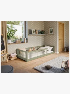 Lano Meble PEDRO Montessori Floor Seng 80x180, Olive