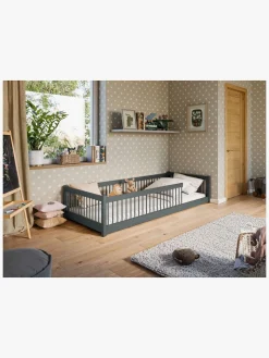 Lano Meble PEDRO Montessori Floor Seng 80x180, Graphite