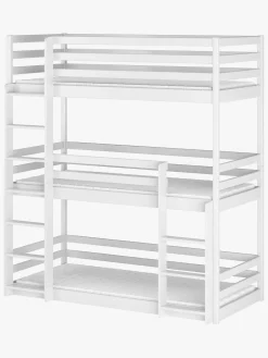 Lano Meble TED Tribbelkøjeseng 80x180, Hvid