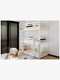 Lano Meble TED Tribbelkøjeseng 80x180, Hvid