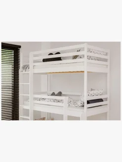 Lano Meble TED Tribbelkøjeseng 80x180, Hvid