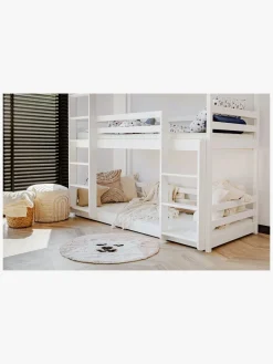 Lano Meble TED Tribbelkøjeseng 80x180, Hvid