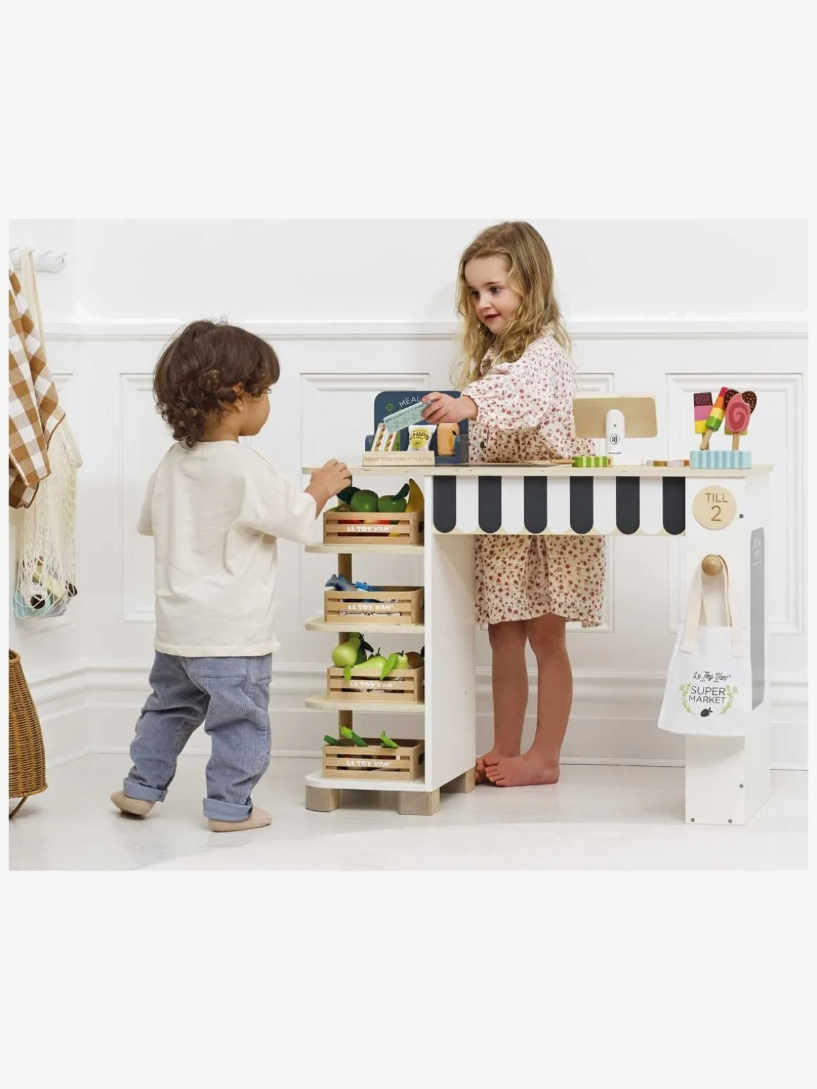 Le Toy Van Supermarket Kasse & Tilbehør