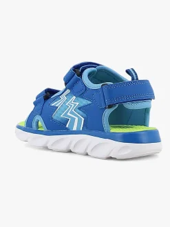 Leaf Filipstad  Blinkende Sandaler, Blue/Lime