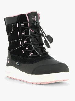 Leaf Jaren Vinterstøvler, Sort/Lyserød