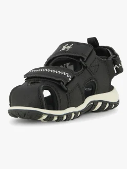 Leaf Runn Sandaler, Sort