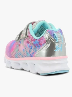 Leaf Skalka Blinkesko, Sølv/Pink