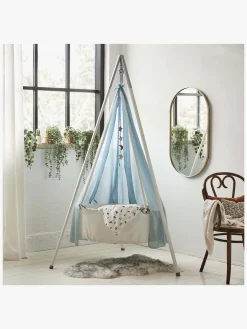 Leander Classic™ Vugge m. Madras, Hvid