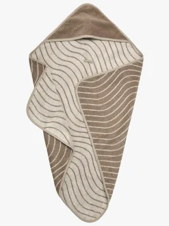 Leander Håndklæde med Hætte, Woodland Cappuccino