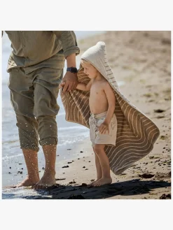 Leander Håndklæde med Hætte, Woodland Cappuccino