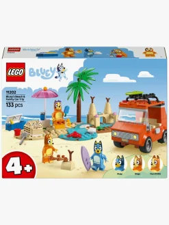 LEGO Bluey 11202 Blueys familie-biltur til stranden