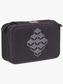 LEGO® Bricks Fyldt Penalhus med 3 Rum, Sort