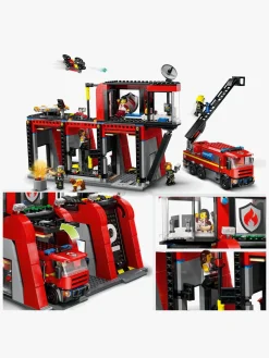 LEGO City 60414 Brandstation med brandbil