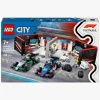 LEGO City 60444 F1-garage: Mercedes-AMG og Alpine-biler