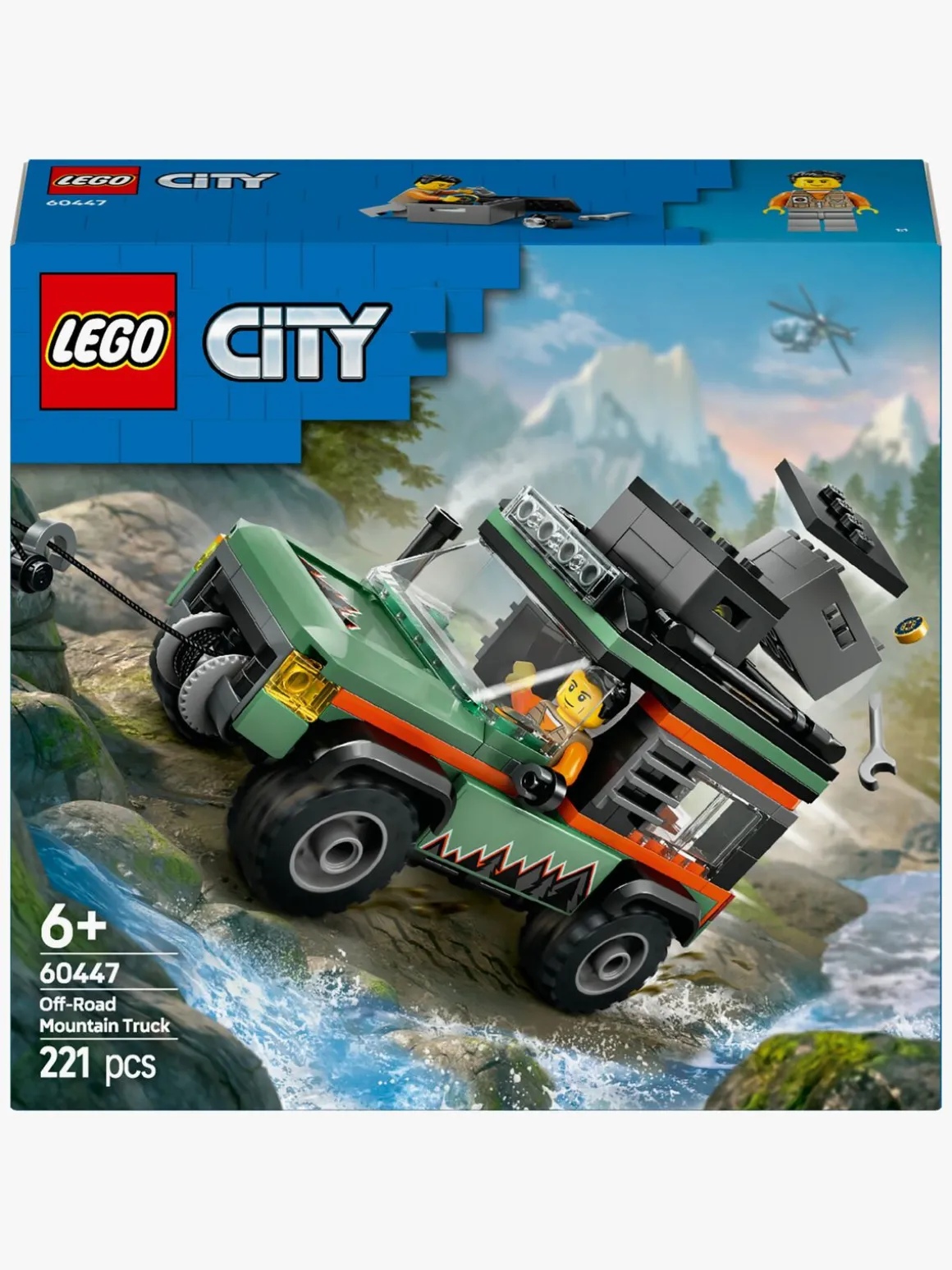LEGO City 60447 Firhjulstrukket bjerg-offroader