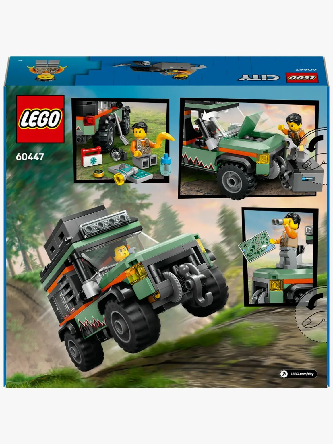 LEGO City 60447 Firhjulstrukket bjerg-offroader