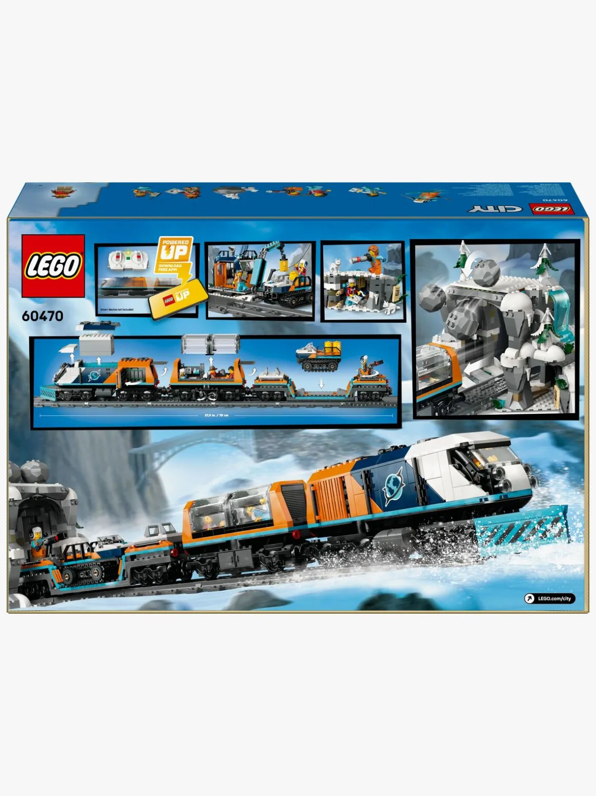 LEGO City 60470 Polarforskernes arktiske eksprestog
