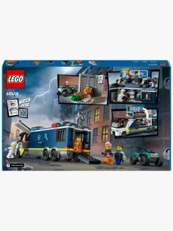 LEGO City 60418 Politiets mobile kriminallaboratorium