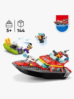 LEGO City Fire 60373 Brandvæsnets redningsbåd