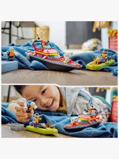 LEGO City Fire 60373 Brandvæsnets redningsbåd