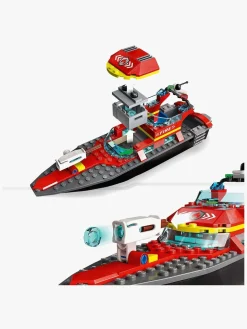 LEGO City Fire 60373 Brandvæsnets redningsbåd