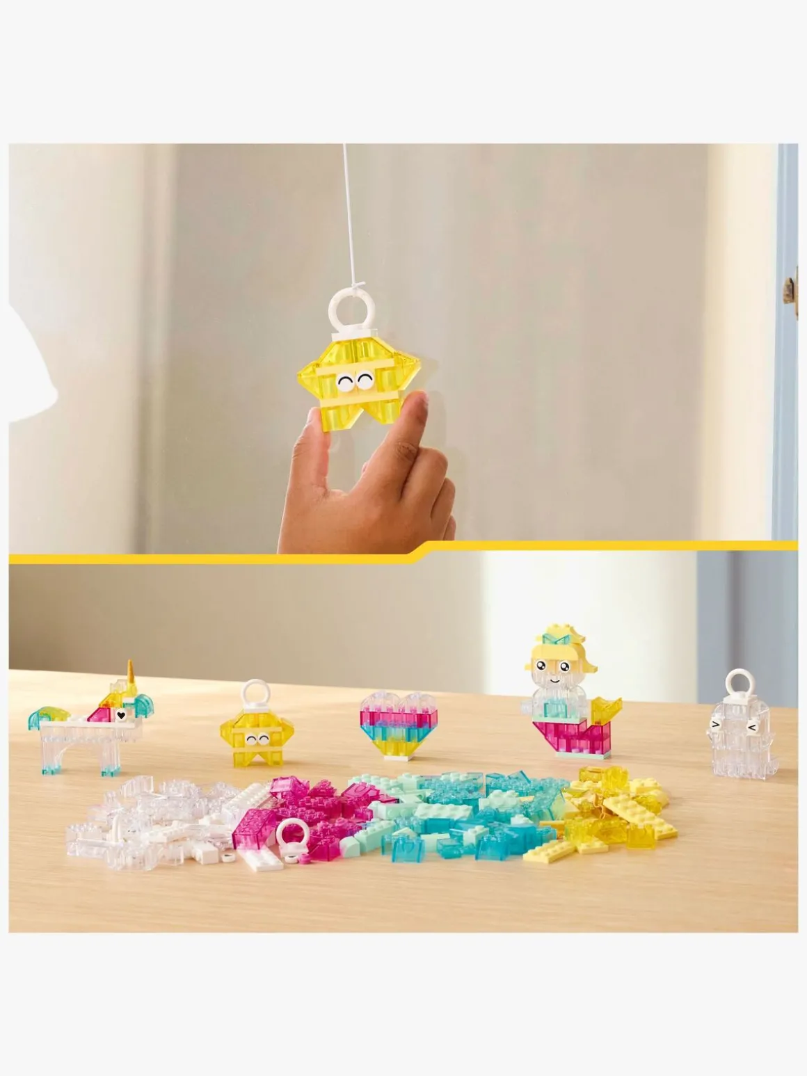 LEGO Classic 11040 Magiske gennemsigtige klodser