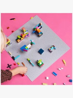 LEGO Classic Grå byggeplade 11024
