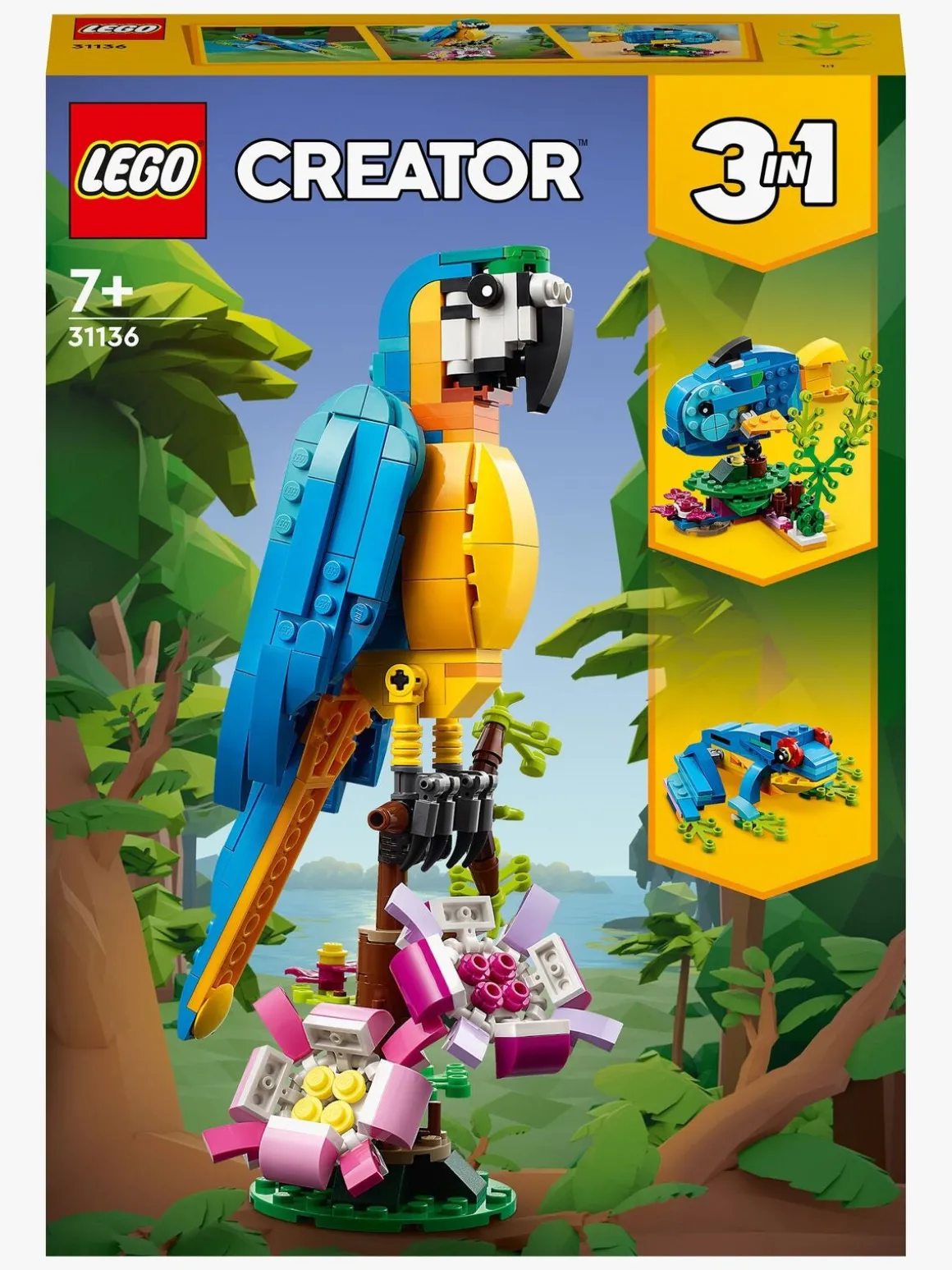 LEGO Creator 31136 Eksotisk papegøje