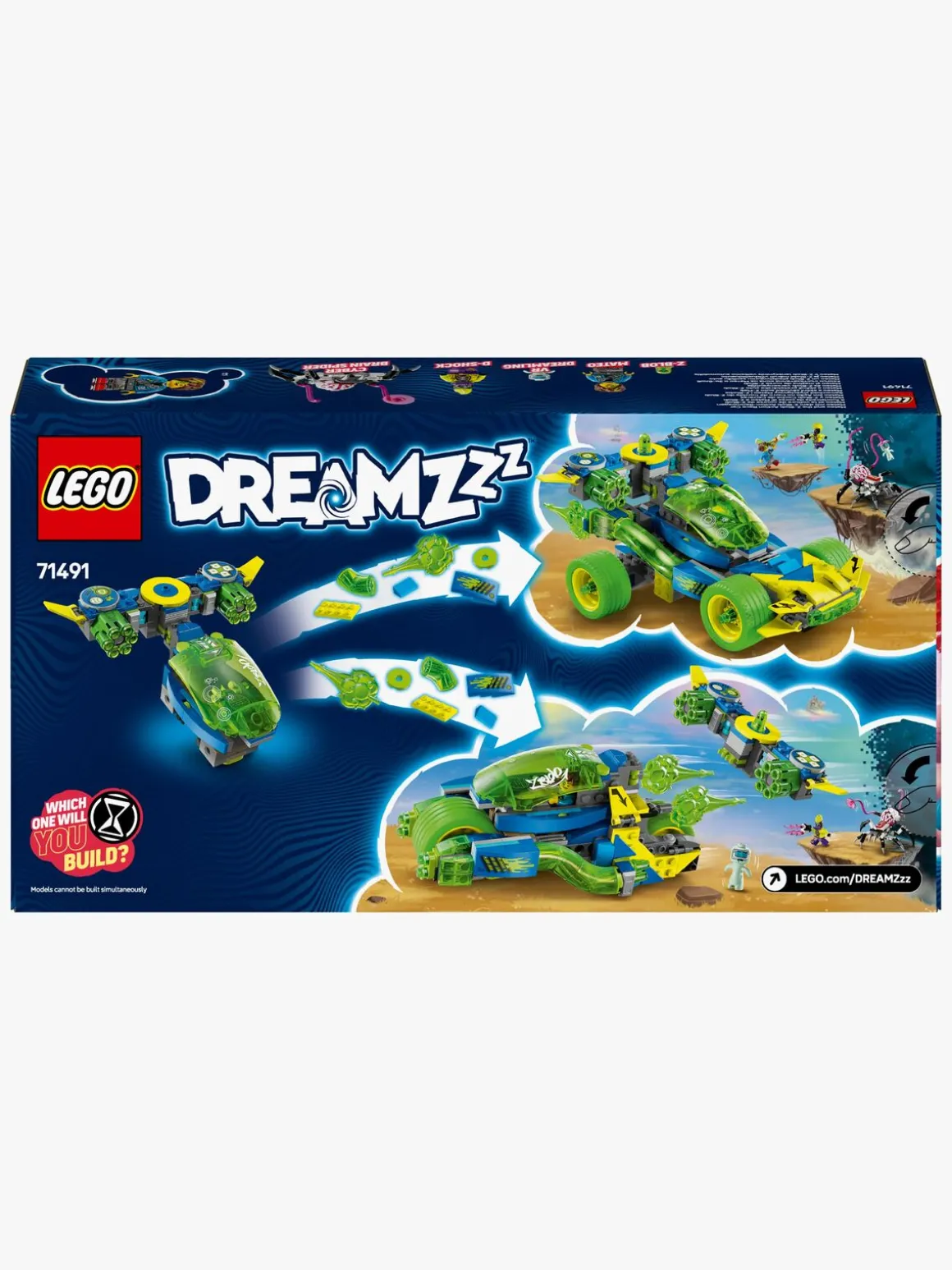 LEGO DREAMZzz 71491 Mateo og Z-Blob-actionracerbilen