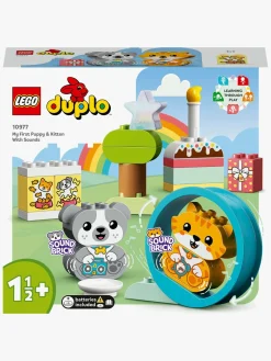 LEGO DUPLO 10977 Min Første Hvalp Og Killing Med Lyde