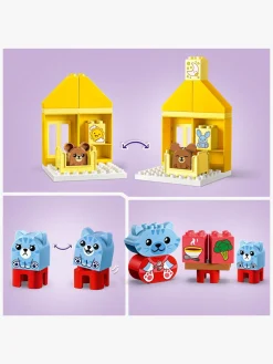 LEGO DUPLO My First 10414 Dagligdagens rutiner: Spisetid og sengetid
