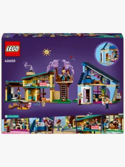 LEGO Friends 42620 Olly og Paisleys huse