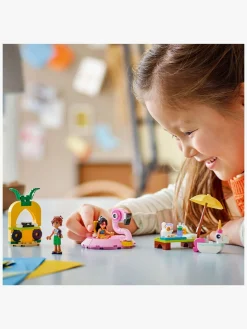 LEGO Friends 42658 Poolparty med enhjørning og flamingo