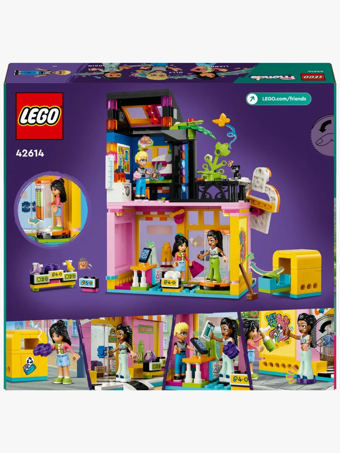 LEGO Friends 42614 Vintage modebutik