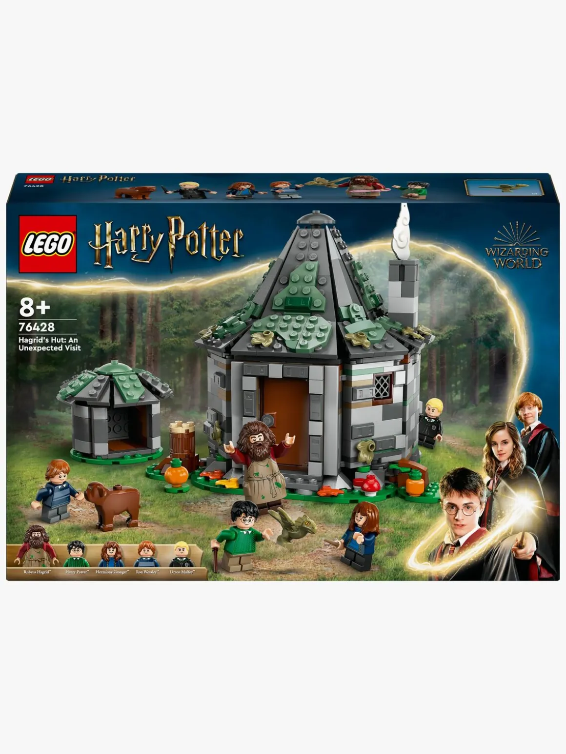 LEGO Harry Potter 76428 Hagrids hytte: et uventet besøg