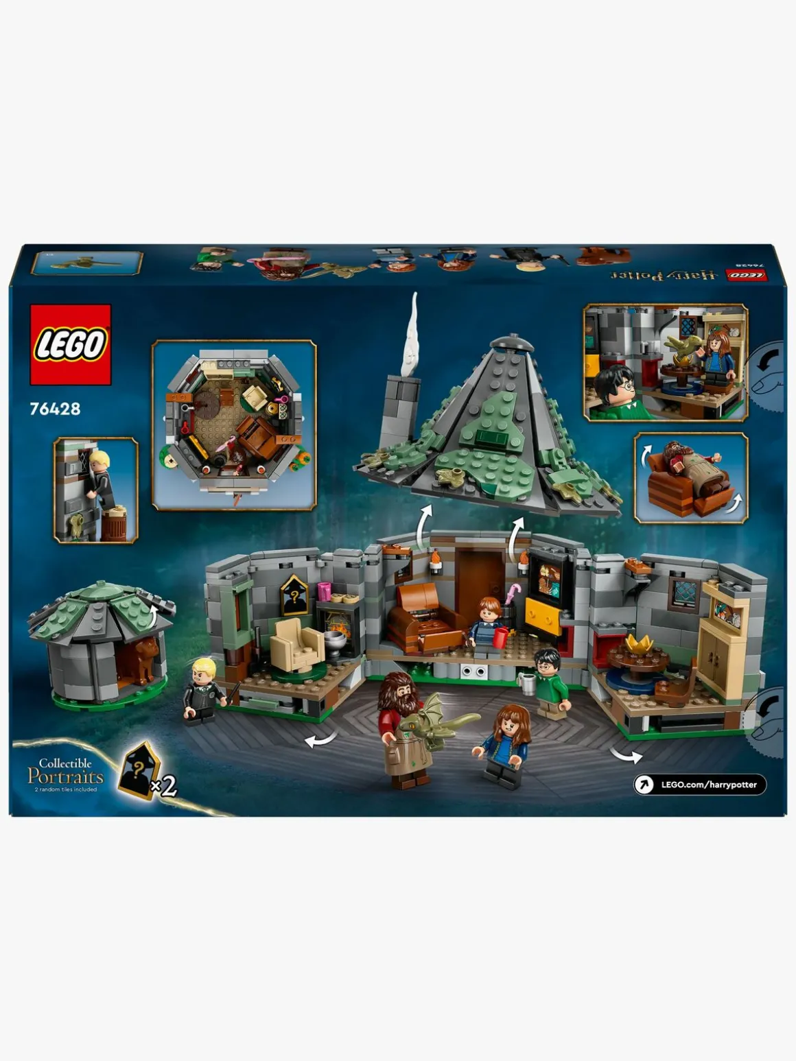 LEGO Harry Potter 76428 Hagrids hytte: et uventet besøg