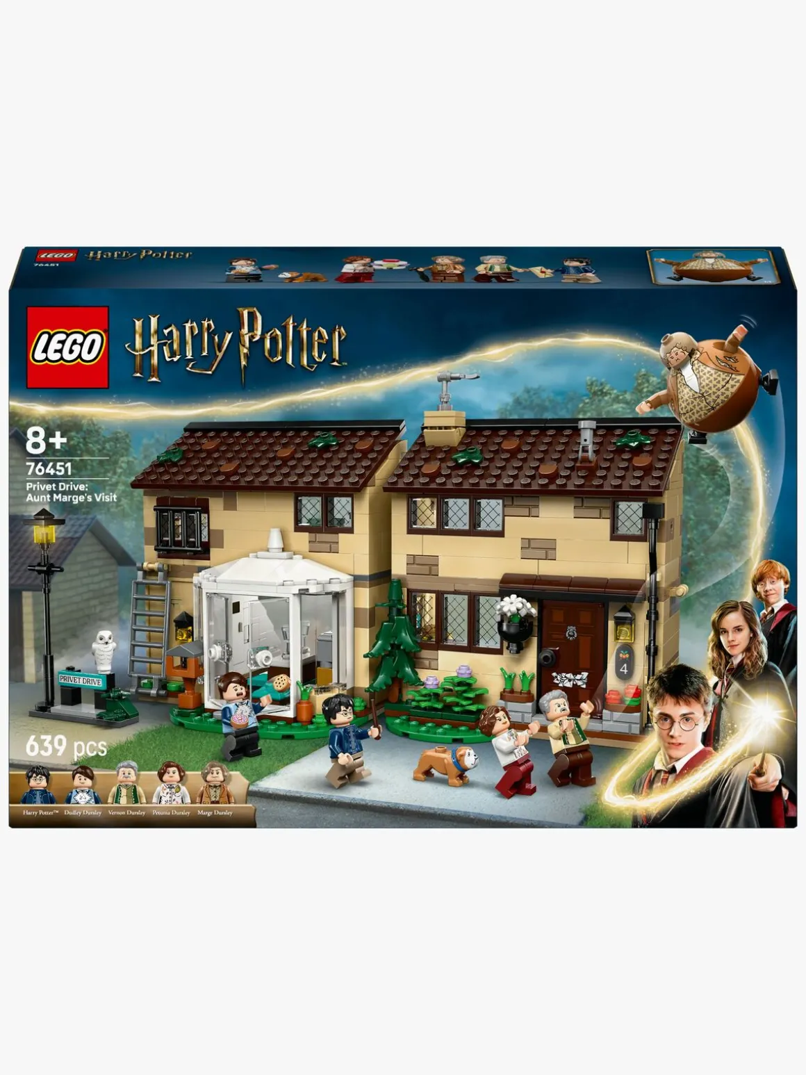 LEGO Harry Potter 76451 Ligustervænget: Tante Marges besøg